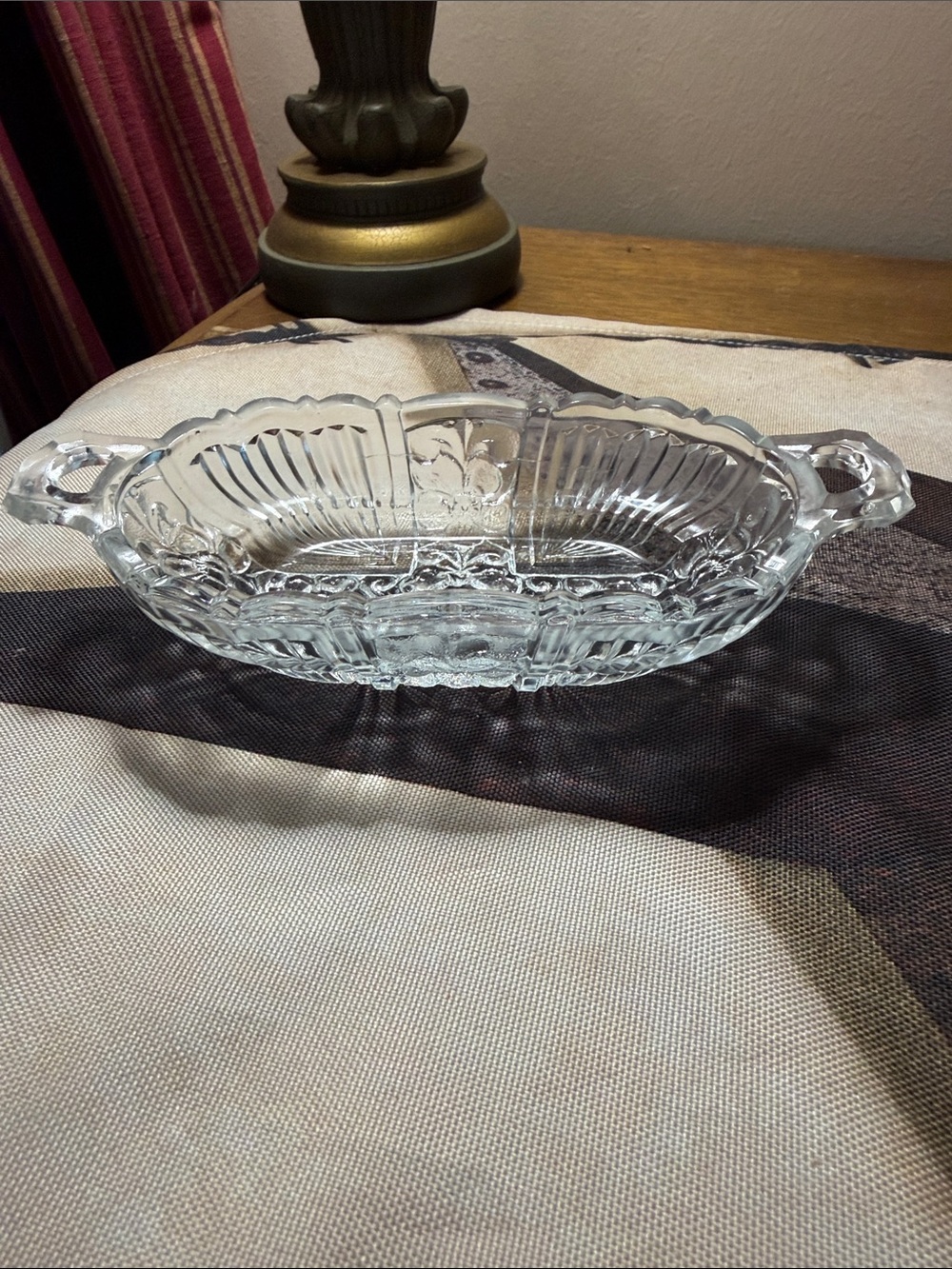 Indiana Glass olive/candy/relish/pickle dish